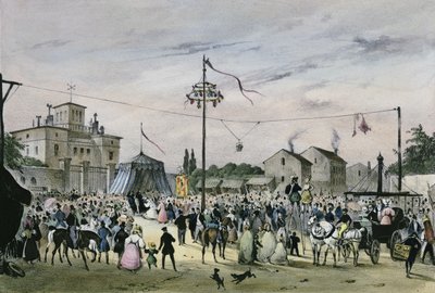 &39;पेरिस के आसपास स्थानीय भ्रूण ’, श्रृंखला, 1830, ब्यूजेरेनेल द्वारा विक्टर एडम